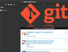 Tablet Screenshot of lopst.com